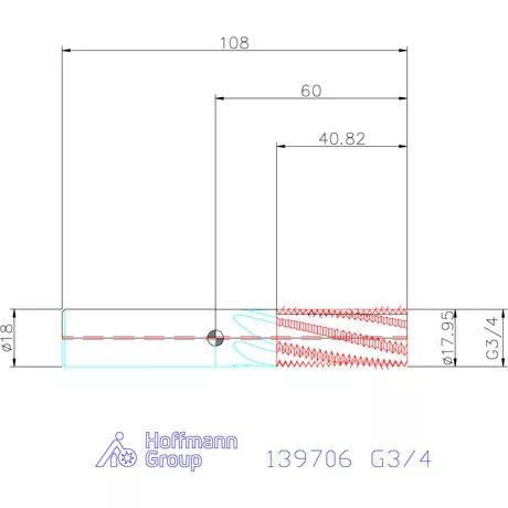 Garant Garant Master TM száras menetmaró G3/4