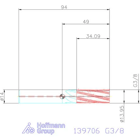 Garant Garant Master TM száras menetmaró G3/8
