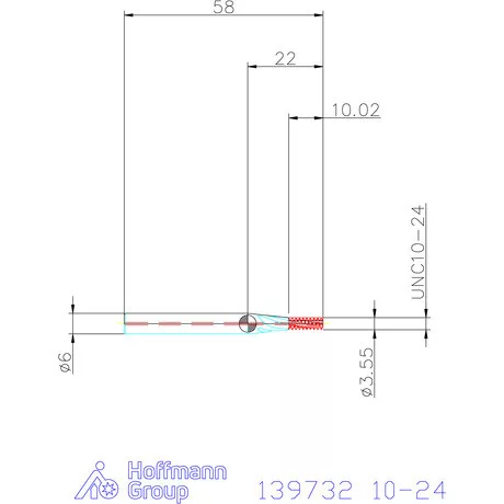 Garant Garant Master TM száras menetmaró 2×D 10-24