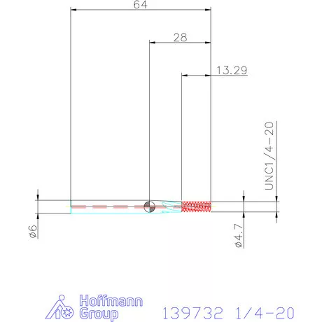 Garant Garant Master TM száras menetmaró 2×D 1/4-20