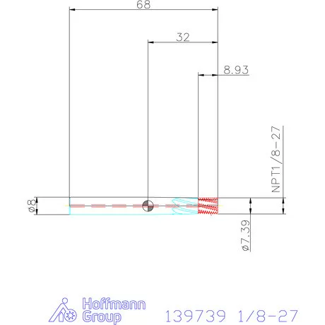Garant Garant Master TM száras menetmaró 1/8-27