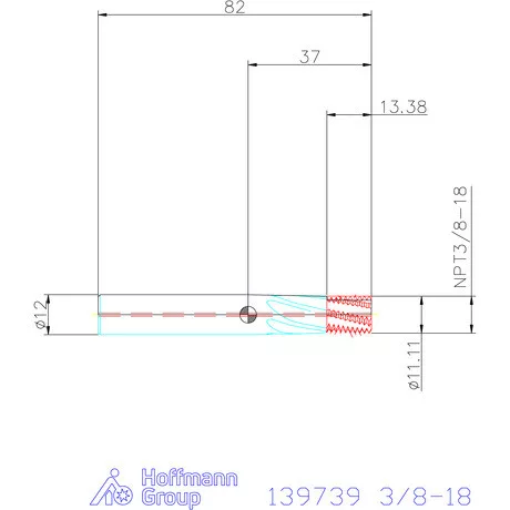 Garant Garant Master TM száras menetmaró 3/8-18