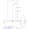 Holex Holex Pro Steel precíziós kúpsüllyesztő egyenlőtlen osztással 90° 6 mm