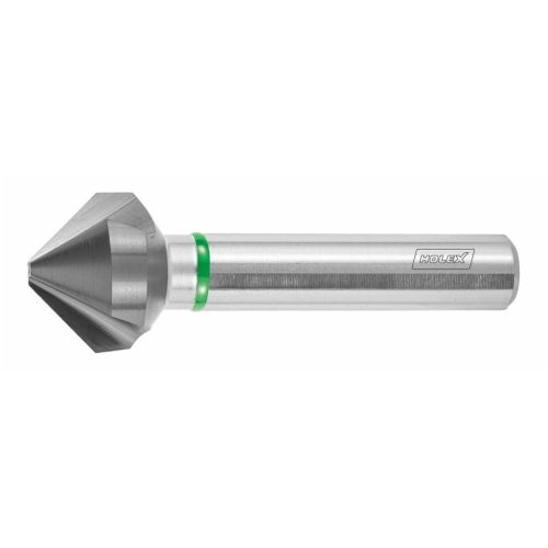 Holex Holex Pro Steel precíziós kúpsüllyesztő egyenlőtlen osztással és 3 befogófelülettel 90° 10 mm