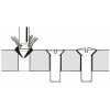 Holex Holex Pro Steel precíziós kúpsüllyesztő egyenlőtlen osztással és 3 befogófelülettel 90° 8,3 mm