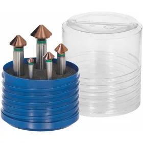   Precíziós kúpsüllyesztő készlet 150130 sz. dobozban 90° 5