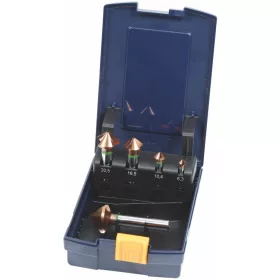   Precíziós kúpsüllyesztő készlet 150130 sz. kazettában 90° 5