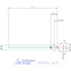 Garant Precíziós kúpsüllyesztő, hosszú, 3 befogófelülettel 90° 16,5 mm