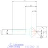 Kúpsüllyesztő VHM 90° 31 mm