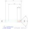 Garant Mini süllyesztő átmenő furathoz 90° 8X4,3 mm