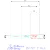 Garant DIN csapos süllyesztő átmenőfurathoz 11X6,6 mm
