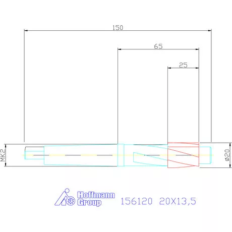 Garant DIN csapos süllyesztő átmenőfurathoz 20X13,5 mm
