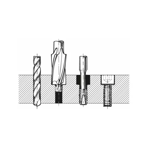 Garant DIN csapos süllyesztő magfurathoz 15X6,8 mm