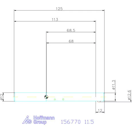 Garant Univerzális sorjázó szerszám alaptest 11,5 mm