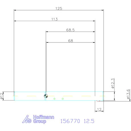 Garant Univerzális sorjázó szerszám alaptest 12,5 mm