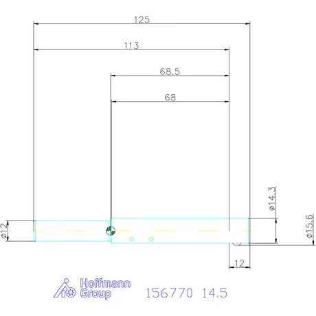 Garant Univerzális sorjázó szerszám alaptest 14,5 mm