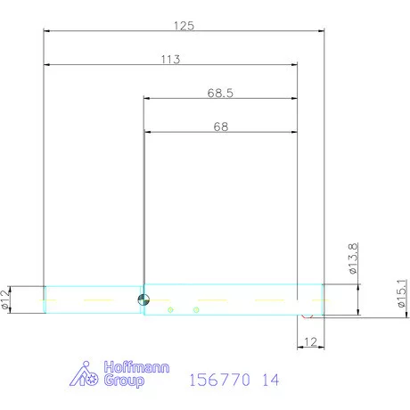 Garant Univerzális sorjázó szerszám alaptest 14 mm