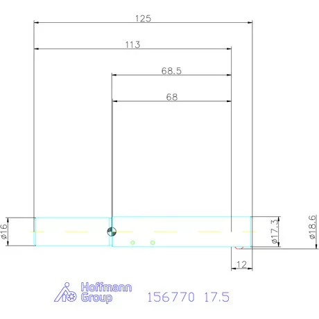 Garant Univerzális sorjázó szerszám alaptest 17,5 mm