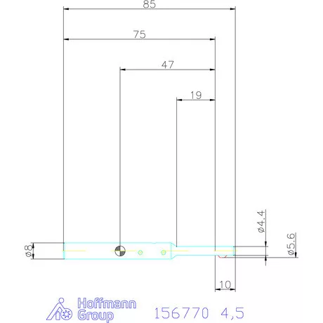 Garant Univerzális sorjázó szerszám alaptest 4,5 mm