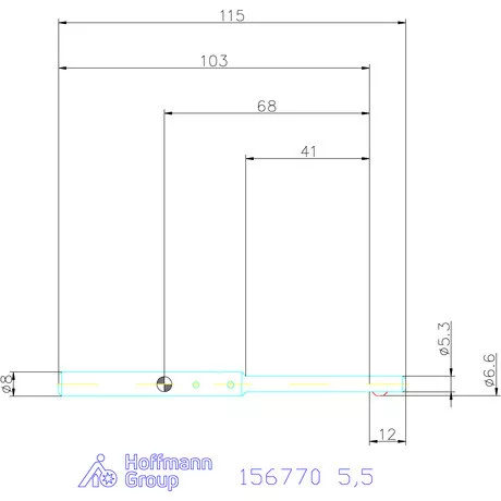 Garant Univerzális sorjázó szerszám alaptest 5,5 mm