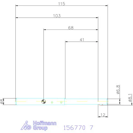 Garant Univerzális sorjázó szerszám alaptest 7 mm