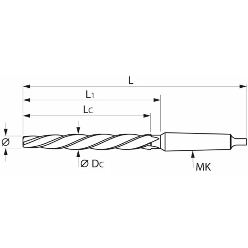 Holex Szegecsfurat dörzsár 16 mm