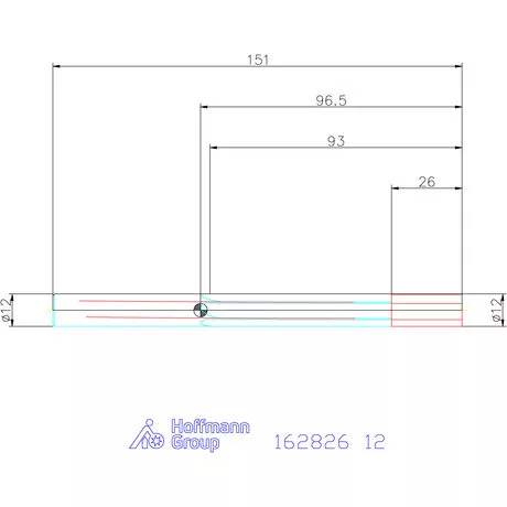 Garant Homlok dörzsár H7 12 mm