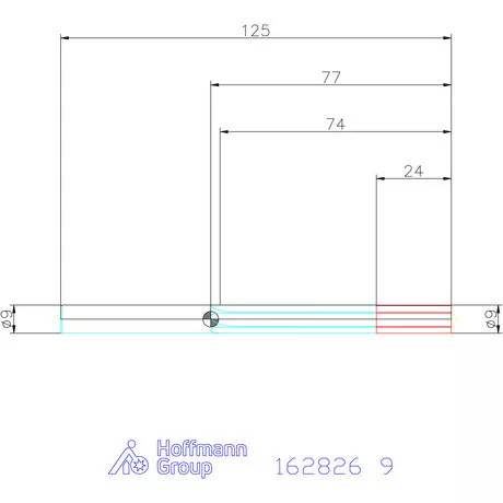 Garant Homlok dörzsár H7 9 mm