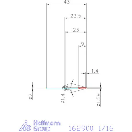 Garant NC dörzsár H7 1/16