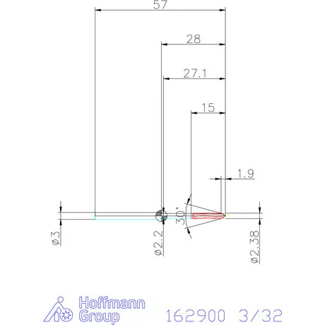 Garant NC dörzsár H7 3/32