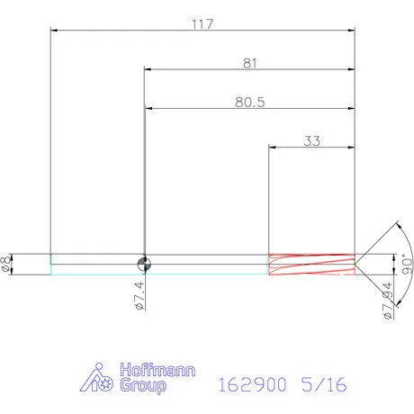 Garant NC dörzsár H7 5/16