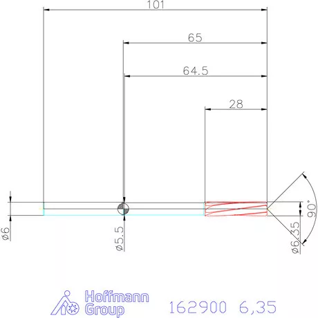 Garant NC dörzsár H7 6,35