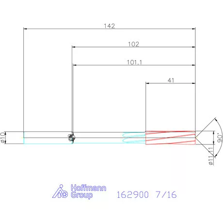 Garant NC dörzsár H7 7/16