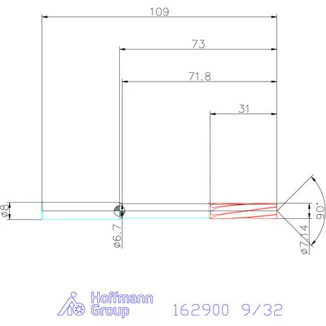 Garant NC dörzsár H7 9/32