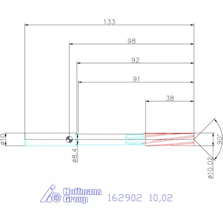 Garant NC dörzsár 10,02 mm