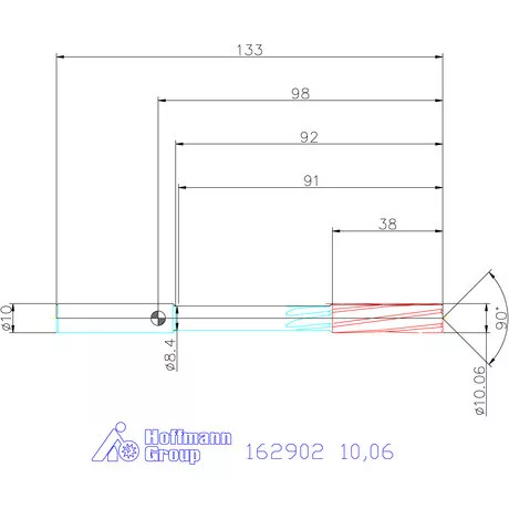 Garant NC dörzsár 10,06 mm
