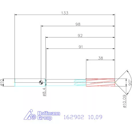 Garant NC dörzsár 10,09 mm
