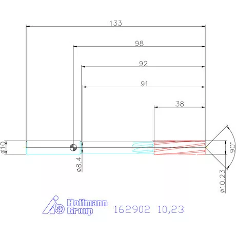 Garant NC dörzsár 10,23 mm
