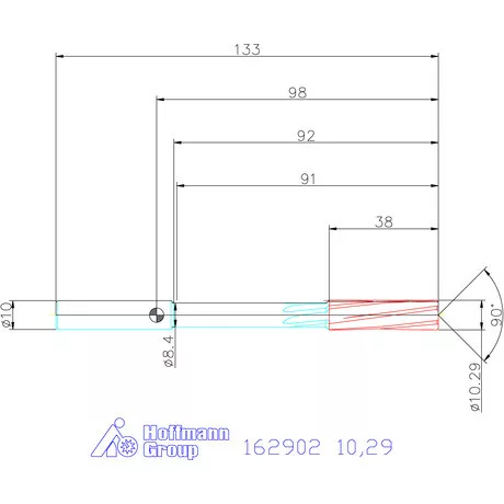 Garant NC dörzsár 10,29 mm