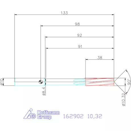 Garant NC dörzsár 10,32 mm