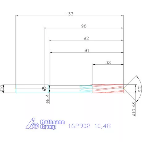 Garant NC dörzsár 10,48 mm