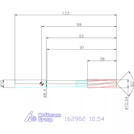 Garant NC dörzsár 10,54 mm