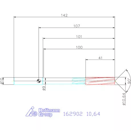 Garant NC dörzsár 10,64 mm