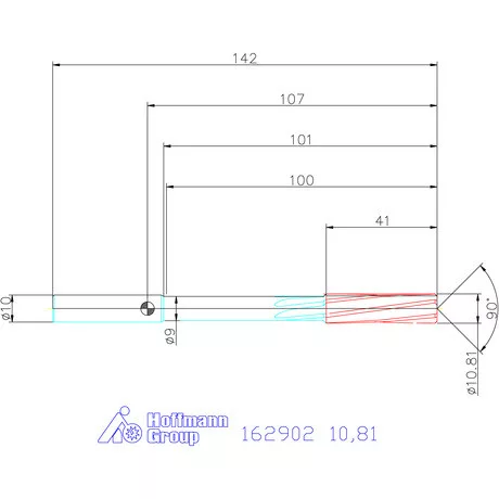 Garant NC dörzsár 10,81 mm