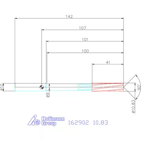 Garant NC dörzsár 10,83 mm