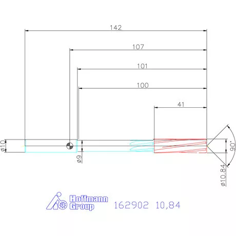 Garant NC dörzsár 10,84 mm