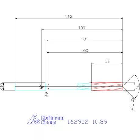 Garant NC dörzsár 10,89 mm