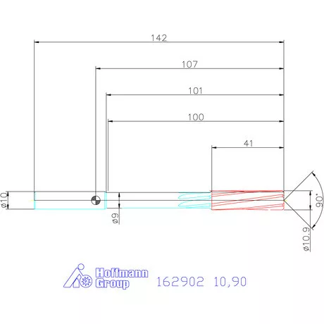 Garant NC dörzsár 10,90 mm