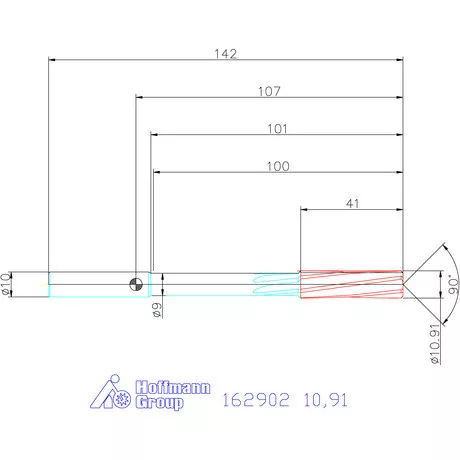 Garant NC dörzsár 10,91 mm