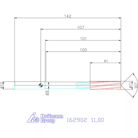Garant NC dörzsár 11,00 mm